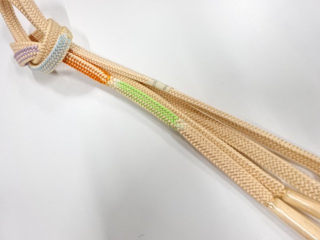 未使用品　正絹　手組帯締め